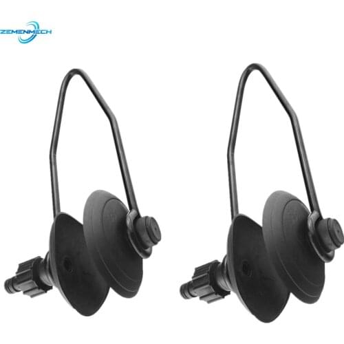 2PCS Boat Accessories Universal Round Marine Yacht Motor Flusher Engine Ear Muffs Cup Outboard Garden Hose 5/8 Inch Connection