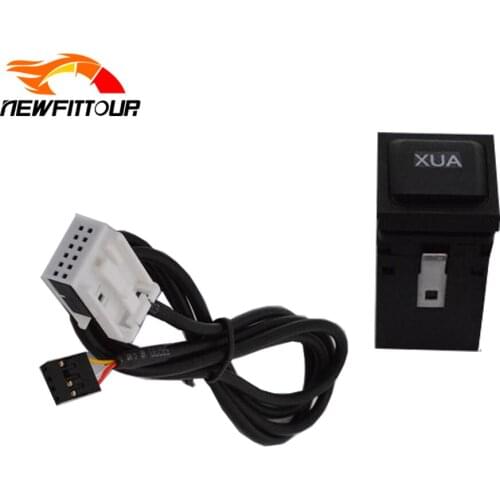 AUX Line Seat Switch Wiring Harness For Sagitar Bora Golf 6 Scirocco Tiguan RCD510/310/300
