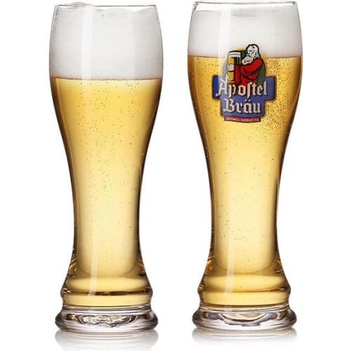 500ml blank beer glass, glass cup, logo printing is available