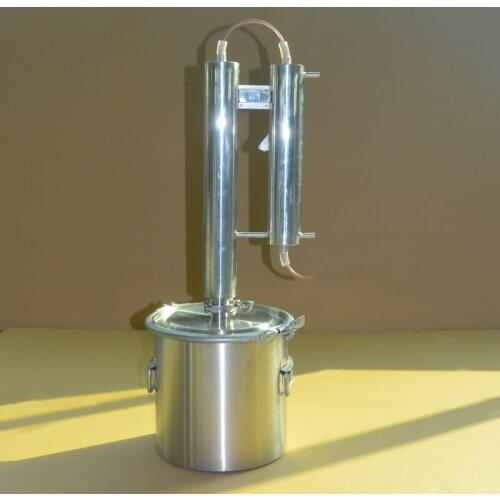 12L Red Copper Double tower moonshine Distiller Home brewing Alcohol Mashine Liquor Brewing Distillation fermentation equipment