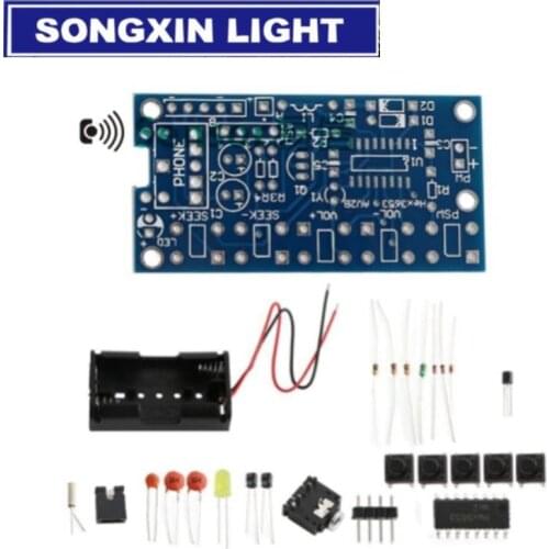 DIY Electronic Kits Wireless Stereo FM Radio Receiver Module PCB 76MHz-108MHz DC 1.8V-3.6V
