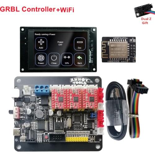 GRBL CNC kit 3018 pro OFFLINE monitor TFT 35 display MKS DLC control board Cronosmaker CRONOS controller cnc machine parts