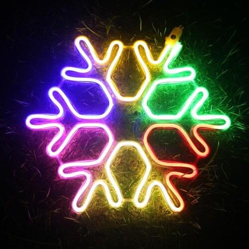 Simulation Snowflakes Stars Lights Home Party Led Flashing Lights Christmas Decoration Outdoor Trees Hanging Lights Pendants