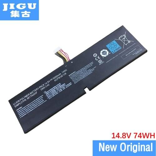 JIGU Original Laptop Battery 4ICP9/38/128 GMS-C40 961TA005F ForRAZER Blade Pro 2013 17 2015 RZ09-00991101 00991102 01171E11