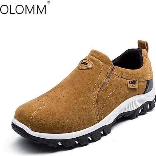 Mens Shoes Men PU Leather Casual Shoes Male Outdoor High Quality Men Flats Walking Lace-Up Man Footwear Zapatos De Hombre