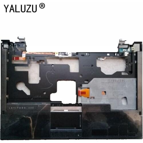NEW laptop cover For Dell Latitude E4300 Palmrest Touchpad Button Assy N471D 0N471D K456C upper case keyboard bezel black