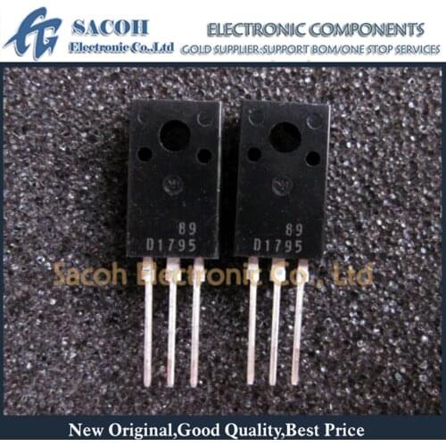 Free Shipping 10Pcs 2SD1794 2SD1795 2SD1796 2SD1797 TO-220F Silicon NPN Darlington Power Transistor