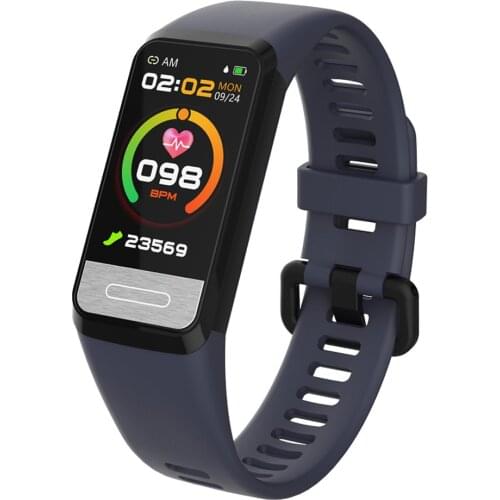 New Smart Band 1.14" Color Screen ECG PPG HRV Blood Pressure Oxygen Smart Bracelet IP67 Waterproof Sport Fitness Wristbands