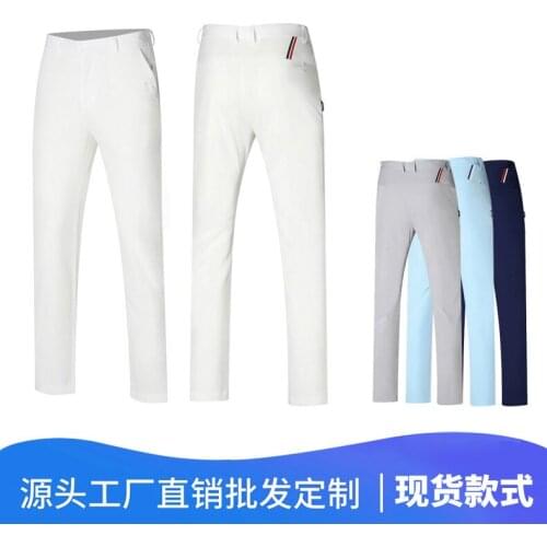 Golf Clothing Mens Casual Slim Trousers Non-iron 2020 Summer Thin Outdoor Golf Sports Pants Quick-drying Pants