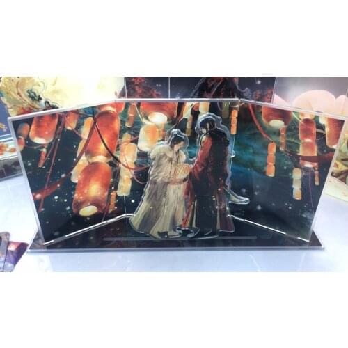 Limit TGCF Tian Guan Ci Fu Original Hua Cheng Xie Lian Comics CP BL 4 pcs Acrylic Stand Cosplay Anime Gift Sa