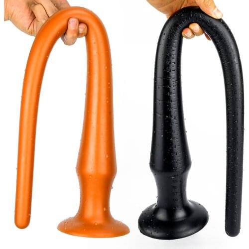 Sex Shop Super Long Anal Plug Butt Plug Stimulator Massager Anal Dilator Dildo Insert Vagina Sex Toys For Women Masturbator 18