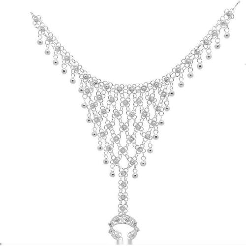 Midyat Silver Filigree Şahmeran Bracelet