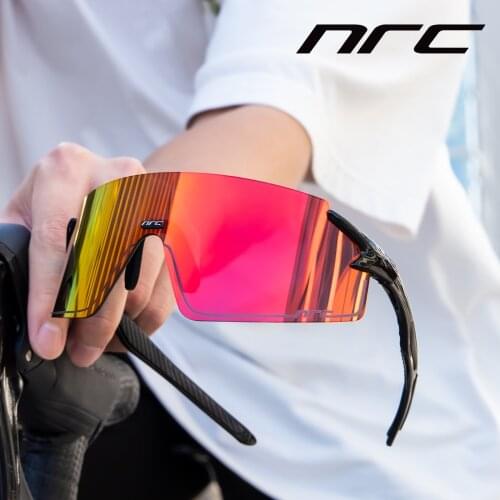 NRC Cycling Sunglasses Mountain Bicycle Riding UV400 Protection Goggles Sports Outdoor MTB Cycling Eyewear Windproof Glasses