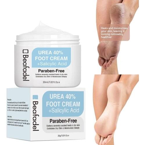 Foot Care Urea Cream 40% Foot Scrub Salicylic Acid Exfoliates Dead Skin Callus Remover Foot Repair Care Moisturizing Cream