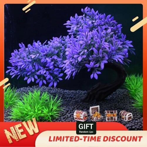 Fish Tank Decoration Landscaping Simulation Plastic Water Plants Fake Water Plants Decoration Ornaments Aquarium Products