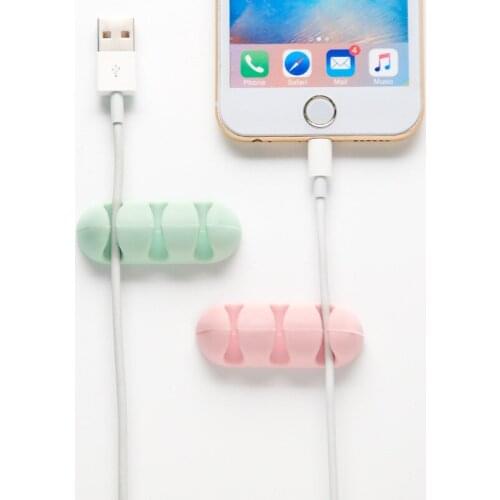 Car Desk Wall Fastener Clip Clips USB Wire Cable Line Organizer Retainer Clamp Clamps Auto Tie Lines Fixed Clips