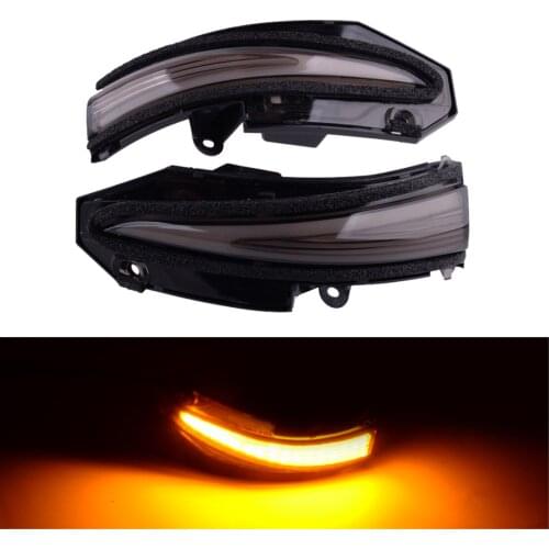 12V Dynamic Turn Signal LED Side Rearview Mirror Sequential Light Lamp Indicator Fit For Toyota RAV4 Noah R80 Highlander 4Runner