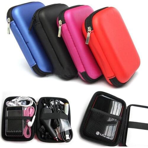 2.5 Inch External USB Hard Drive Disk Carry Case Cover Pouch Bag for SSD HDD External Hard Drive Case 2.5Inch