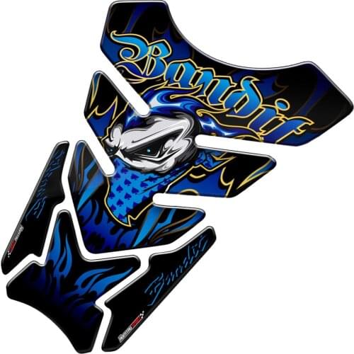 3D Motorcycle Tank Pad Gel Protector Sticker Bandit Tankpad Case for Suzuki Bandit 600 650 1200 1250 650S 600S ABS