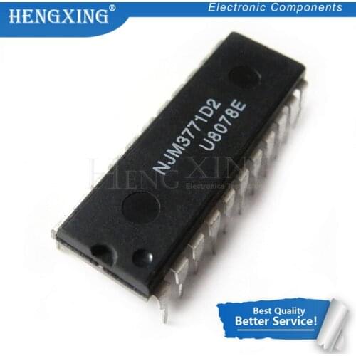5pcs/lot NJM3771D2 NJM3771D NJM3771 DIP-22 In Stock