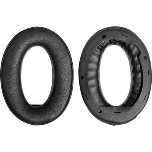 Headphone Ear Cushions Pad Headset Earmuffs Replacement Sheep Leather Earphone Cover for Sony WH-1000XM4 2pcs Ear Pads Cushion