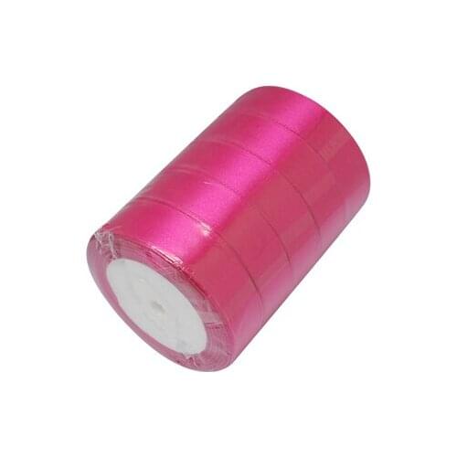 Satin Ribbon, Rose Madder, about 25mm wide, 25yards/roll, 5rolls/group, 125yards/group