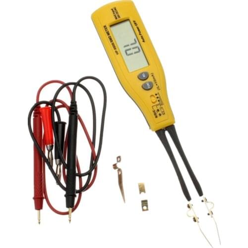 Car Battery Tester HP-990B SMD Multimeter Diode Capacitance Resistance Tweezers Meter Auto Range Meter Resistor Capacitor