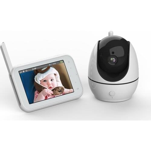 Sailvde 720P Wireless Color Baby Monitor with Camera Surveillance Indoor ABM200 Security Electronic Babyphone Cry Babies Feeding