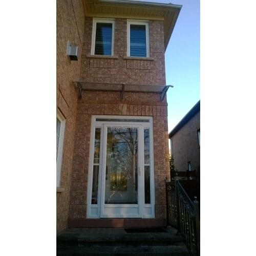 DS100240,100X240cm,simply to install pc cover,polycarbonate freesky entrance door canopy