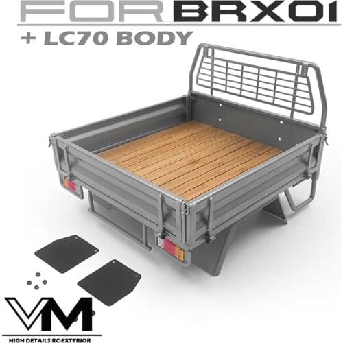 Metal rear bed for boomracing BRX01+Killerbody LC70 body