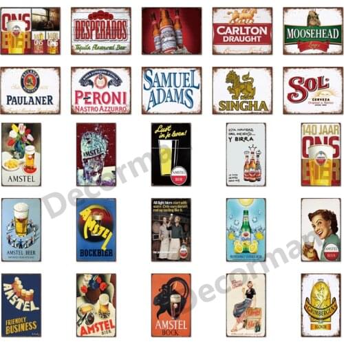 [ Mike86 ] Netherlands Beer Tin Sign Vintage Wall Posters Metal Painting Gift art decor for Bar LTA-1779 20*30 CM