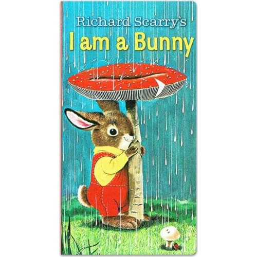 Original English Picture Book I Am a Bunny Childrens Enlightenment