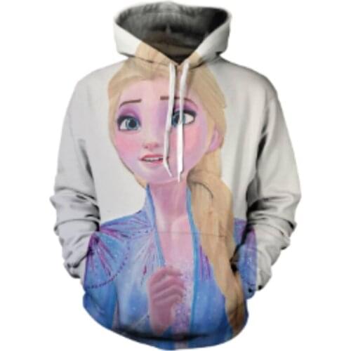 Frozen Elsa hoodies Disney cloth christmas gift personalized