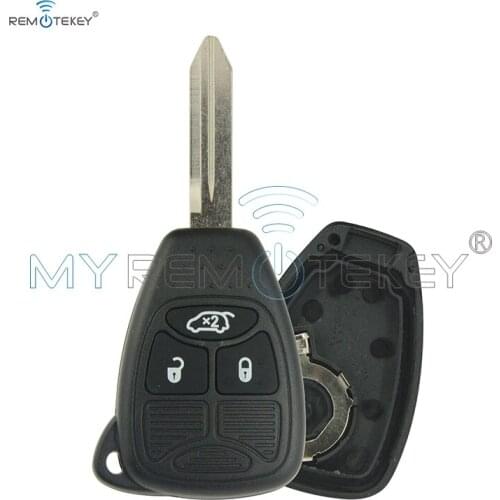 Remtekey 04589199AC Remote key head case 3 button for Chrysler Dodge Jeep 2006 2007 2008 2009 2010 2011 2012
