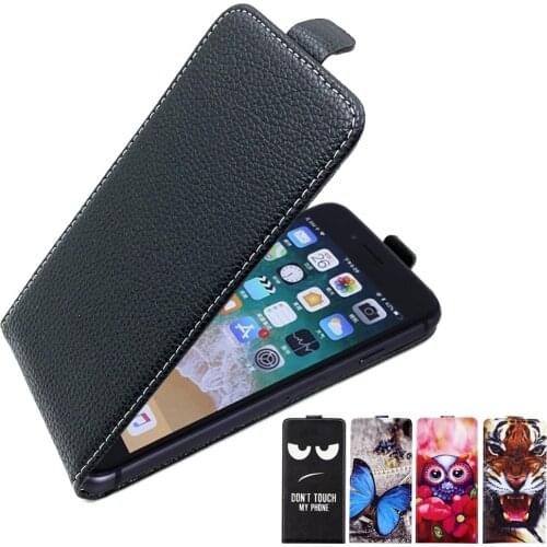 SONCASE case for Prestigio Wize Y3, Flip back phone case 100% Special Lovely Cool cartoon pu leather case Cover