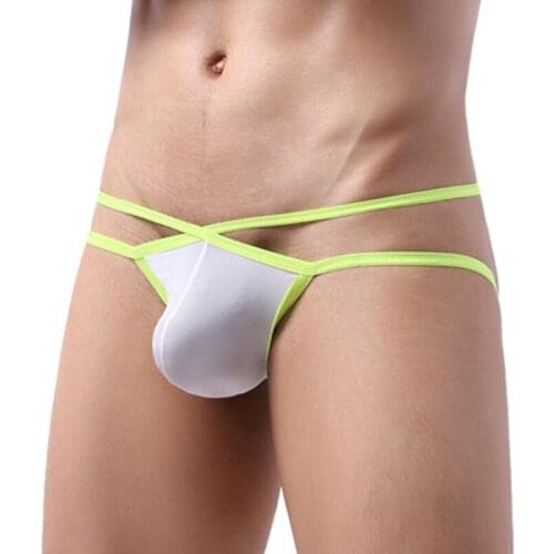 New Mens Pouch G-String Underwear Sexy Men Panties Breathable G-Thong