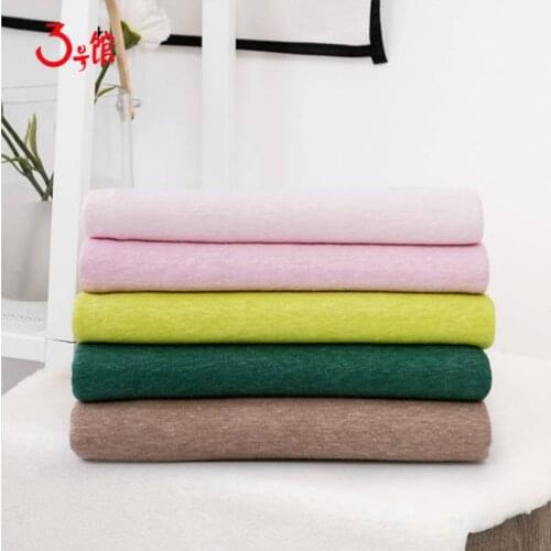 High Quality 100% Linen Fabric Knit Jersey Fabric For Sewing Garment 50x150cm/Piece KA0311