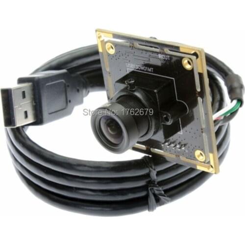 1.3MP 1280X960 hd 1/3" Aptina AR0130 oem UVC cmos micro usb camera module 3.6mm lens 1m usb cable