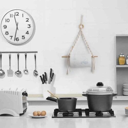 1 set toilet Paper rack Woven tissue holder Hanging Toilet Paper Storage Bathroom Decoration for Kitchen Bathroom