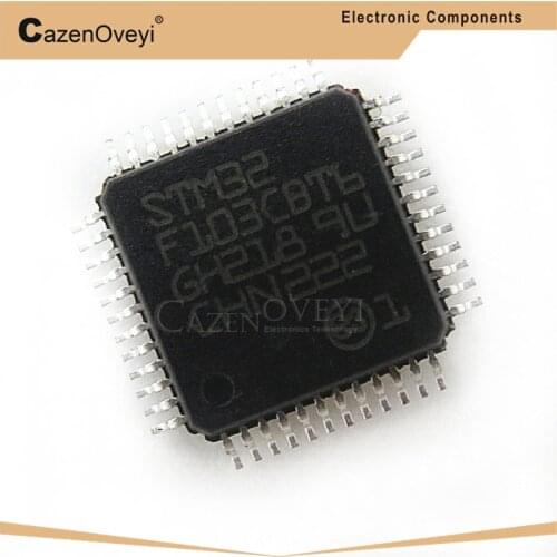 1pcs/lot STM32F103CBT6 STM32F103CB 32F103CBT6 128KB QFP48 ARM new original In Stock