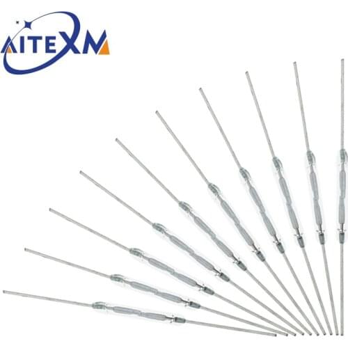 100pcs Y213 N/O Reed switch Magnetic Switch 2 * 14mm Normally Open Magnetic Induction switch For Arduino