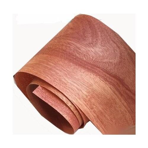 2Pieces/Lot Length: 2.5Meters. Thickness:0.25mm Width:15cm Natural Peach Core Veneer