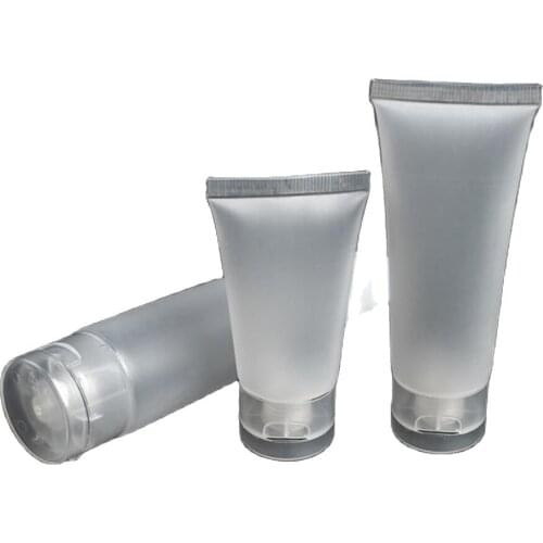 50ml plastic frosted soft tube deep cleaning cream cleansing milk hand wash alcohol skin care cosmetic packing