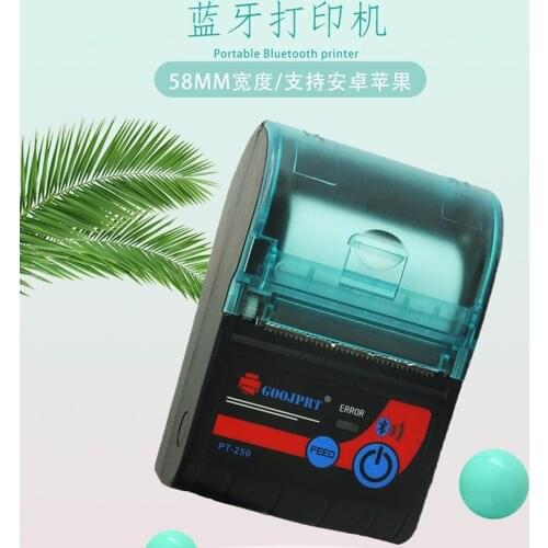 58mm Bluetooth Thermal Receipt Printer for Android IOS Windows Receipt Printer POS Portable