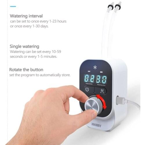 Automatic Watering Device Household Timing Function Intelligent Timing Watering Planter System Travel