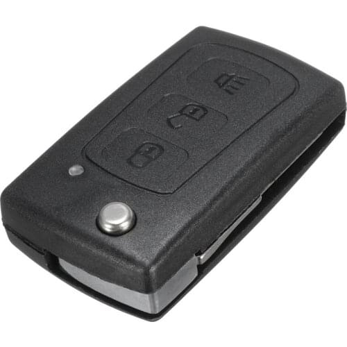 Car Folding Remote Control Key Shell 3 Button (Lock,Unlock,Horn) With Battery Holder Great Wall For Great Wall HAVAL HOVER H3 H5
