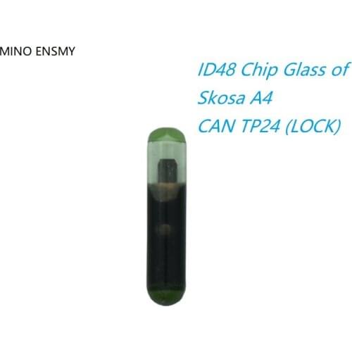 Free shipping,A4 CAN TP24(Lock), ID48 chip (Glass) Auto transponder chip, ID48 car key chip, 10pcs/lot