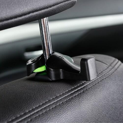 2pcs/lot Car Back Seat Headrest Hanger Holder Hook for renault megane 2 volkswagen polo golf 6 skoda fabia mazda Accessories