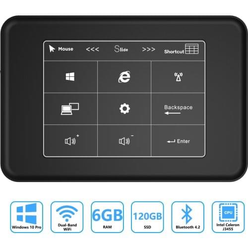 Cheap Mini PC Windows 10 Pro 6GB Ram 512GB 1TB SATA SSD Celeron J3455 4K HD Graphics Mini Computer MINI HDMI Gigabit Dual Band