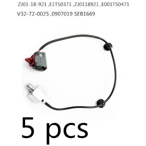 Set of 5 PCS Knock Sensor ZJ0118921 E1T50371 ZJ0118921 E001T50471 Fit ForMazda 3 BK 1.4 1.6 2.0 2 2011-13 2014